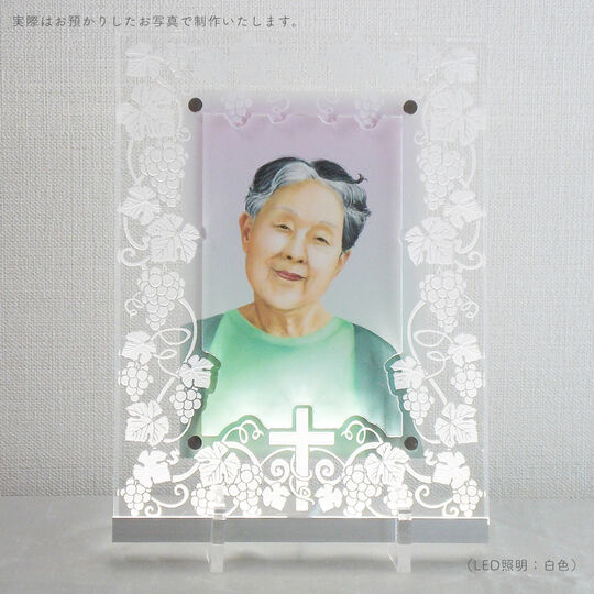 ぶどうと十字架
